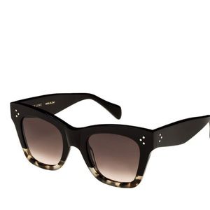 Celine Two-Tone Gradient Cat-Eye Sunglasses